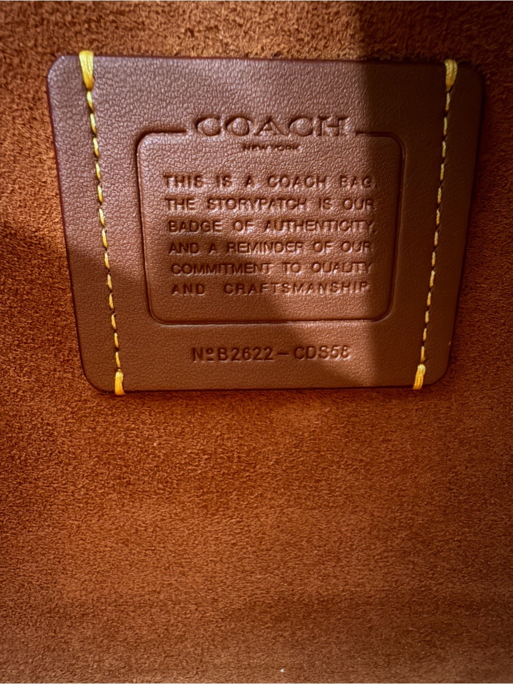 NWT Coach Chelsea 30 in Maple - Picture 11 of 15